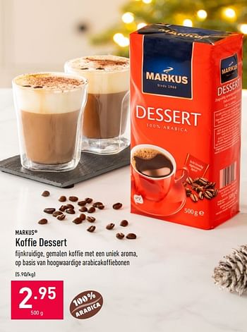 Promoties Koffie dessert - Markus - Geldig van 30/11/2020 tot 11/12/2020 bij Aldi