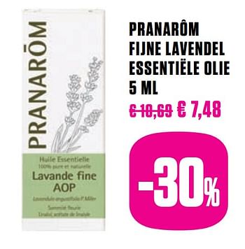 Promoties Pranarôm fijne lavendel essentiële olie - Pranarôm - Geldig van 29/11/2020 tot 28/02/2021 bij Medi-Market