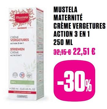 Promotions Mustela maternité crème vergetures action 3 en 1 - Mustela - Valide de 01/12/2020 à 28/02/2021 chez Medi-Market