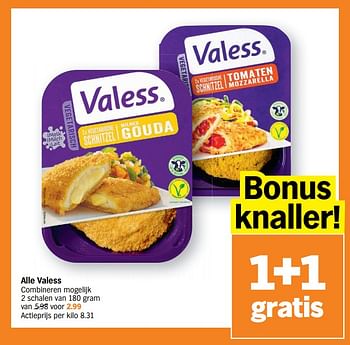Promoties Alle valess - Valess - Geldig van 30/11/2020 tot 06/12/2020 bij Albert Heijn
