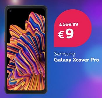 Promotions Samsung galaxy xcover pro - Samsung - Valide de 01/12/2020 à 31/12/2020 chez Proximus