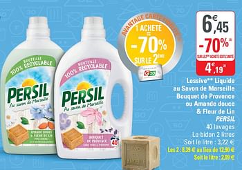 Promo Lessive Liquide Persil chez Carrefour