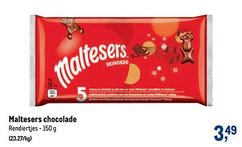 Promoties Maltesers chocolade - Maltesers - Geldig van 16/12/2020 tot 01/01/2021 bij Makro
