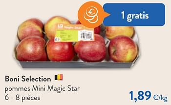 Promotions Boni selection pommes mini magic star - Boni - Valide de 02/12/2020 à 15/12/2020 chez OKay