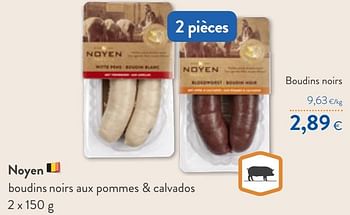 Promotions Noyen boudins noirs - Noyen - Valide de 02/12/2020 à 15/12/2020 chez OKay