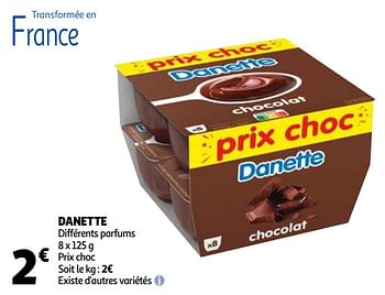 Promotions Danette différents parfums - Danone - Valide de 09/12/2020 à 13/12/2020 chez Auchan Ronq
