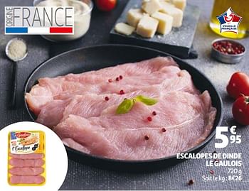 Promotions Escalopes de dinde le gaulois - Le Gaulois - Valide de 09/12/2020 à 13/12/2020 chez Auchan Ronq