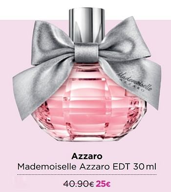 Promoties Azzaro mademoiselle azzaro edt - Azzaro - Geldig van 02/12/2020 tot 31/12/2020 bij ICI PARIS XL