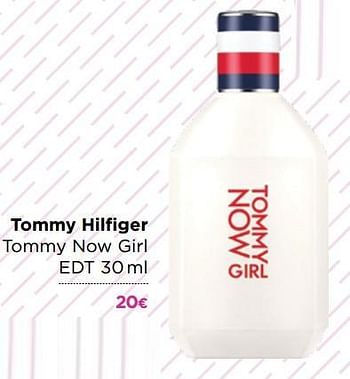 Promoties Tommy hilfiger tommy now girl edt - Tommy Hilfiger - Geldig van 02/12/2020 tot 31/12/2020 bij ICI PARIS XL