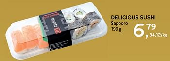 Promoties Delicious sushi sapporo - Sapporo - Geldig van 16/12/2020 tot 05/01/2021 bij Alvo