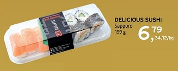 Promotions Delicious sushi sapporo - Sapporo - Valide de 16/12/2020 à 05/01/2021 chez Alvo
