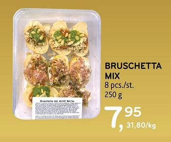 Promotions Bruschetta mix - Produit maison - Alvo - Valide de 16/12/2020 à 05/01/2021 chez Alvo