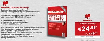 Promoties Internet security - Bullguard - Geldig van 01/12/2020 tot 31/12/2020 bij Compudeals