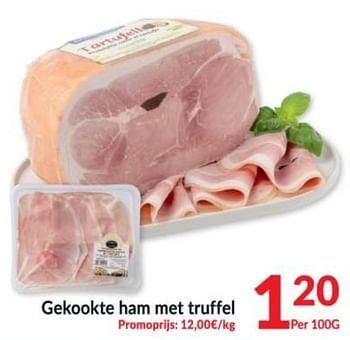 Promoties Gekookte ham met truffel - Huismerk - Intermarche - Geldig van 15/12/2020 tot 24/12/2020 bij Intermarche