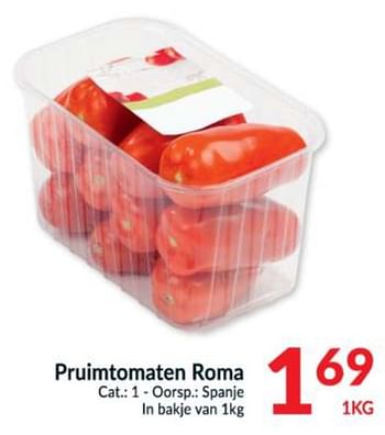 Promoties Pruimtomaten roma - Roma - Geldig van 15/12/2020 tot 24/12/2020 bij Intermarche