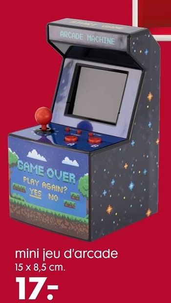 mini jeu d'arcade - HEMA