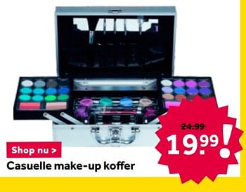 Promoties Casuelle make-up koffer - Casuelle - Geldig van 12/12/2020 tot 27/12/2020 bij Intertoys