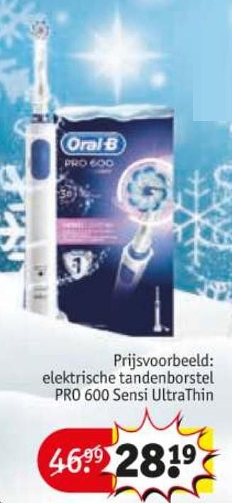 Elektrische tandenborstel pro - Promotie bij Kruidvat