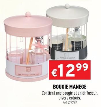 Promotions Bougie manege - Produit maison - Trafic  - Valide de 16/12/2020 à 20/12/2020 chez Trafic