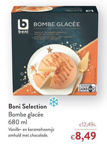 Promoties Boni selection bombe glacée - Boni - Geldig van 16/12/2020 tot 31/12/2020 bij OKay