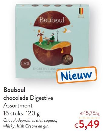 Promoties Bouboul chocolade digestive assortment - Huismerk - Okay  - Geldig van 16/12/2020 tot 31/12/2020 bij OKay