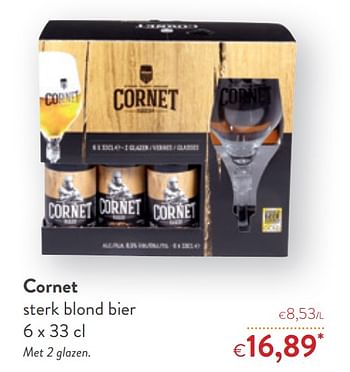 Promotions Cornet sterk blond bier - Cornet  - Valide de 16/12/2020 à 31/12/2020 chez OKay