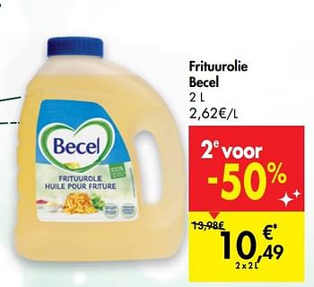 Promoties Frituurolie becel - Becel - Geldig van 16/12/2020 tot 24/12/2020 bij Carrefour