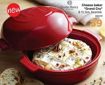 Promoties Cheese baker grand cru - Emile Henry - Geldig van 15/12/2020 tot 31/12/2020 bij Home & Co