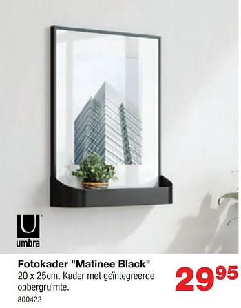 Promoties Fotokader matinee black - Umbra - Geldig van 15/12/2020 tot 31/12/2020 bij Home & Co