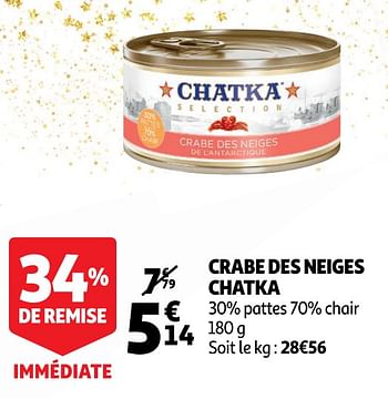 Crabes des neiges - Chatka - 180 g