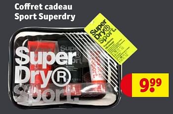 Promoties Coffret cadeau sport superdry - Superdry - Geldig van 19/12/2020 tot 27/12/2020 bij Kruidvat