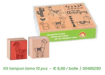 Promotions Kit tampon lama 10 pcs - Produit Maison - Ava - Valide de 01/01/2021 à 30/06/2021 chez Ava