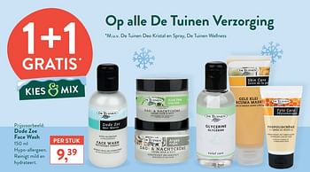 Promoties Dode zee face wash - De Tuinen - Geldig van 28/12/2020 tot 24/12/2021 bij Holland & Barret