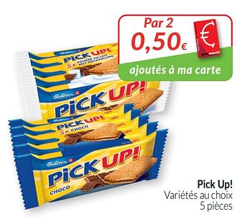Promotions Pick up! variétés au choix - Pick UP - Valide de 01/01/2021 à 31/01/2021 chez Intermarche