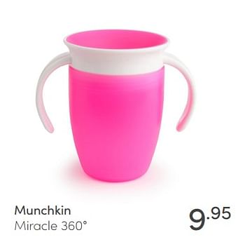 Promotions Munchkin miracle 360° - Munchkin - Valide de 03/01/2021 à 09/01/2021 chez Baby & Tiener Megastore