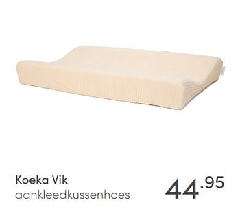 Promoties Koeka vik aankleedkussenhoes - Koeka - Geldig van 03/01/2021 tot 09/01/2021 bij Baby & Tiener Megastore