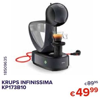 Promoties Krups infinissima kp173b10 - Krups - Geldig van 01/01/2021 tot 31/01/2021 bij Euro Shop