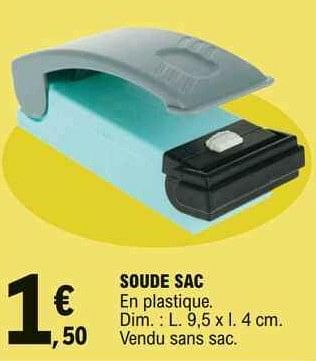 Produit Maison E.Leclerc Soude sac En promotion chez E.Leclerc