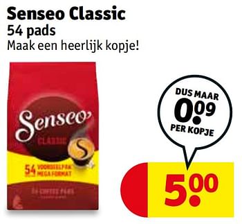 Promoties Senseo classic - Douwe Egberts - Geldig van 05/01/2021 tot 17/01/2021 bij Kruidvat