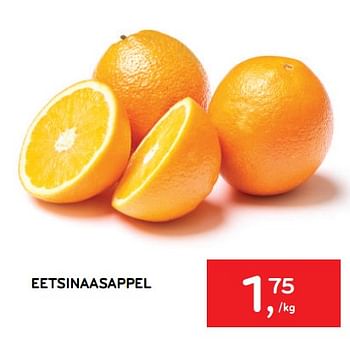 Promoties Eetsinaasappel - Huismerk - Alvo - Geldig van 13/01/2021 tot 26/01/2021 bij Alvo