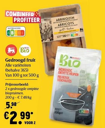 Promoties Gedroogd fruit - Huismerk - Delhaize - Geldig van 07/01/2021 tot 13/01/2021 bij Delhaize