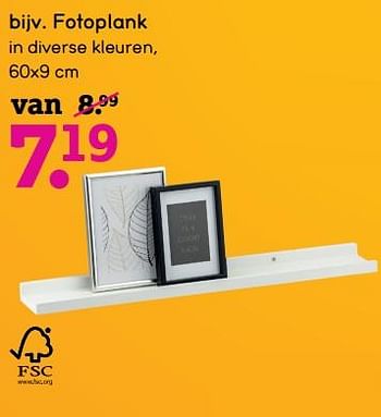 Promoties Fotoplank - Huismerk - Leen Bakker - Geldig van 04/01/2021 tot 31/01/2021 bij Leen Bakker