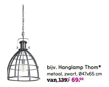 Promoties Hanglamp thom - Huismerk - Leen Bakker - Geldig van 04/01/2021 tot 31/01/2021 bij Leen Bakker