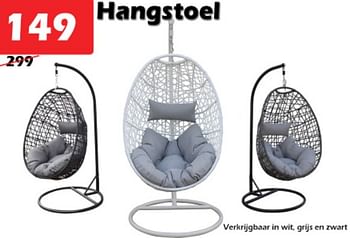 Promoties Hangstoel - Huismerk - Itek - Geldig van 24/12/2020 tot 15/01/2021 bij Itek
