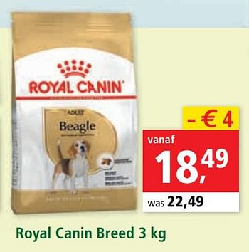 Promotions Royal canin breed - Royal Canin - Valide de 08/01/2021 à 20/01/2021 chez Maxi Zoo