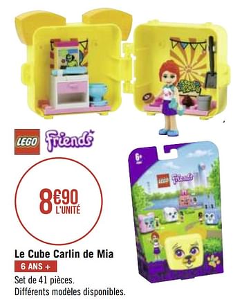 Promotions Le cube carlin de mia - Lego - Valide de 04/01/2021 à 17/01/2021 chez Géant Casino