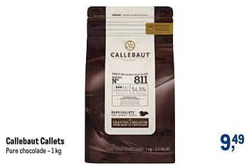 Promoties Callebaut callets - Callebaut - Geldig van 13/01/2021 tot 26/01/2021 bij Makro