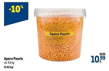 Promoties Apero pearls - Apero - Geldig van 13/01/2021 tot 26/01/2021 bij Makro