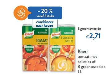 Promoties Knorr 8 groenteweelde - Knorr - Geldig van 13/01/2021 tot 26/01/2021 bij OKay