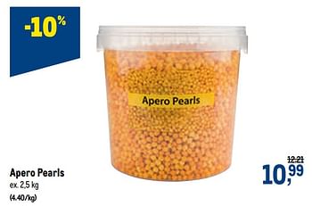 Promotions Apero pearls - Apero - Valide de 13/01/2021 à 26/01/2021 chez Makro